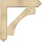 Ekena Millwork Westlake Arts and Crafts Rough Sawn Bracket w/ Offset Brace, Douglas Fir, 8"W x 38"D x 38"H BKT0806X38X38WTL03RDF - alternate 3